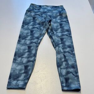 Yogalicious Blue Tie-Dye Leggings